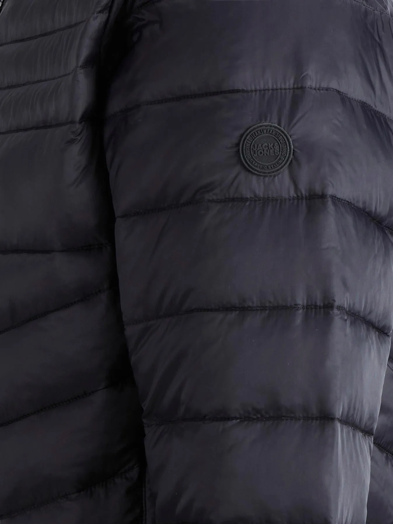 Jack & Jones Hero Black Puffer Jacket Black