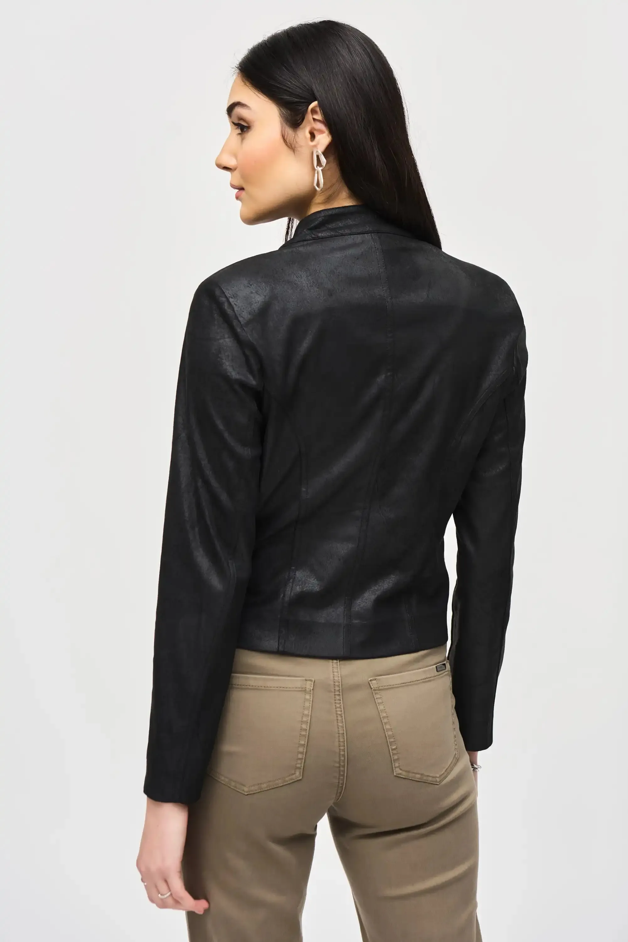 Joseph Ribkoff Black/Silver Jacket Style 243972-196