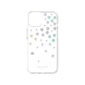 Kate Spade New York Protective Hardshell for MagSafe Case for iPhone 13/14 Series (Scattered Flowers)