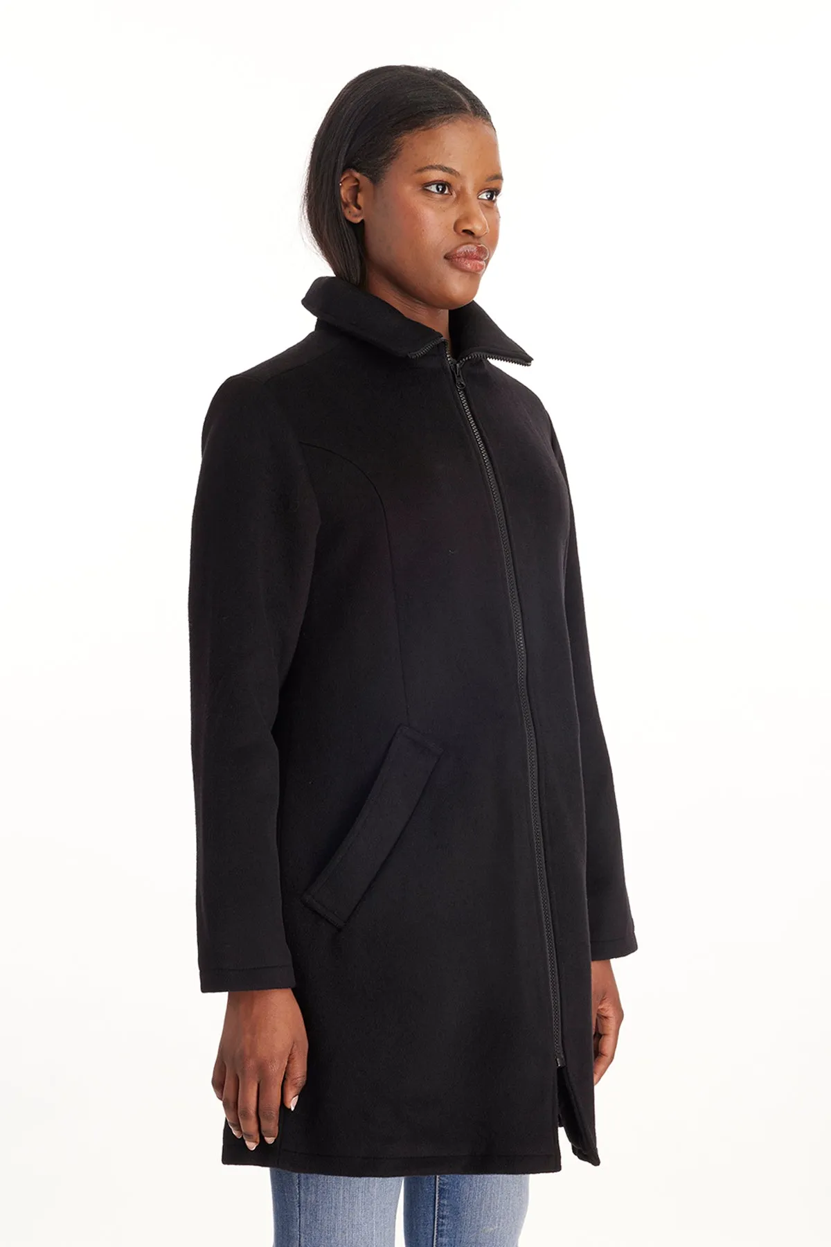 Khloe 3 in 1 Wool Maternity Coat Semi-Fitted