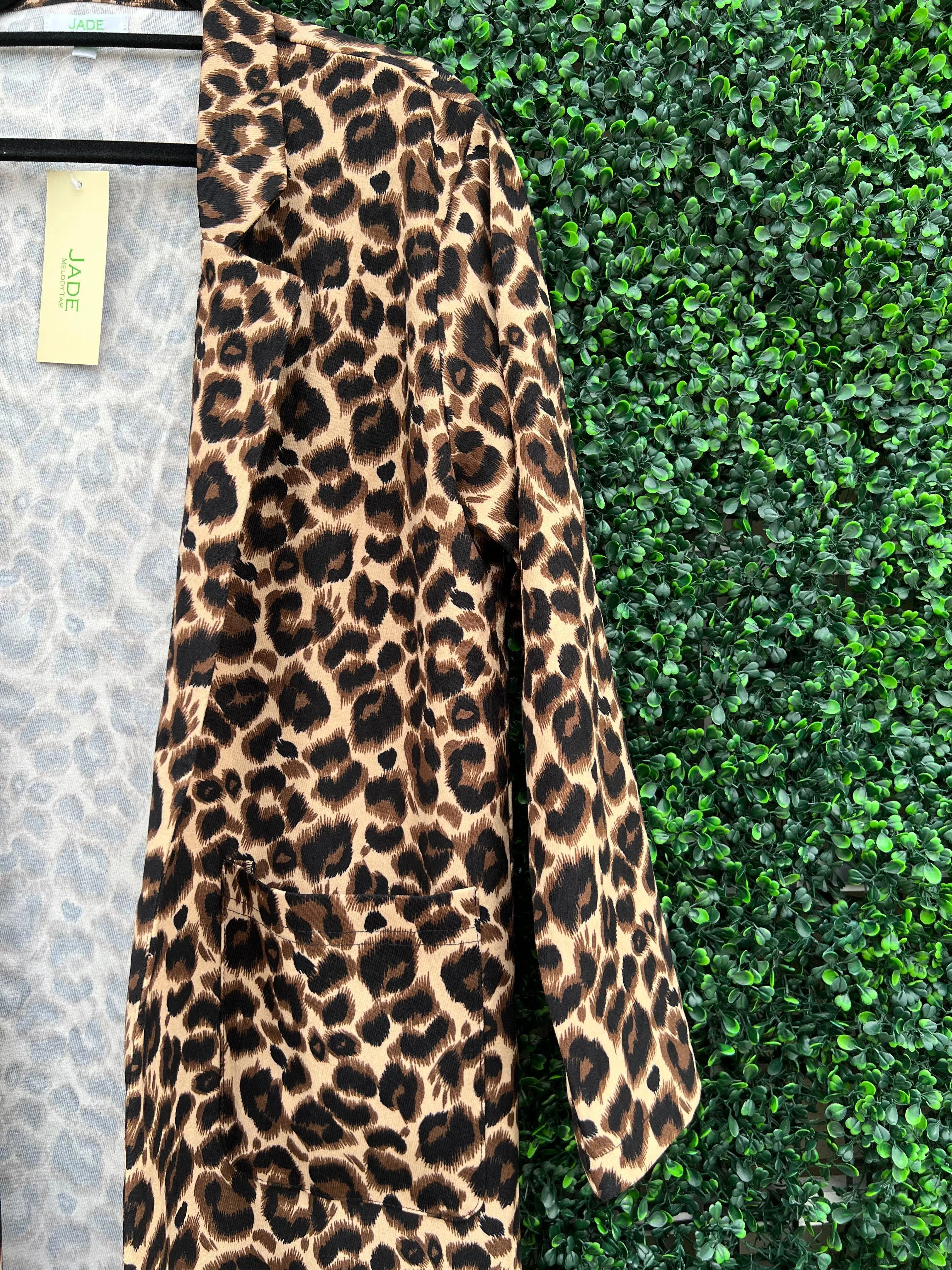 Leopard Blazer Jacket