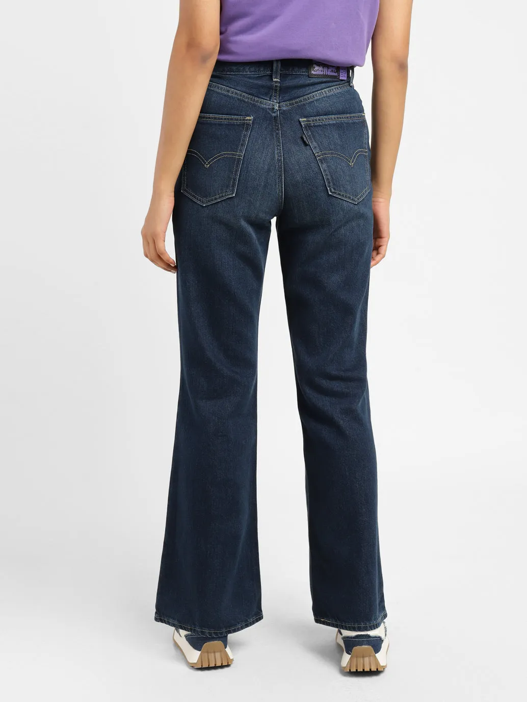 Levi's x Deepika Padukone Mid Rise Flared Fit Jeans