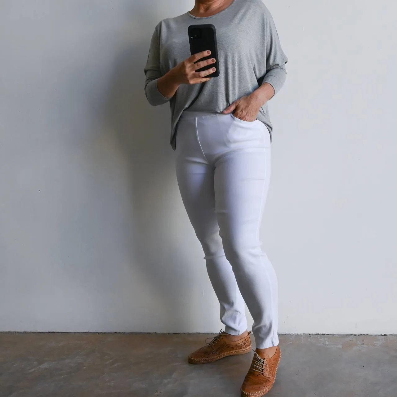 Long Capri Pants - Double Stretch