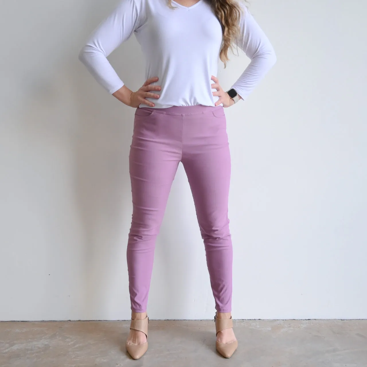 Long Capri Pants - Double Stretch