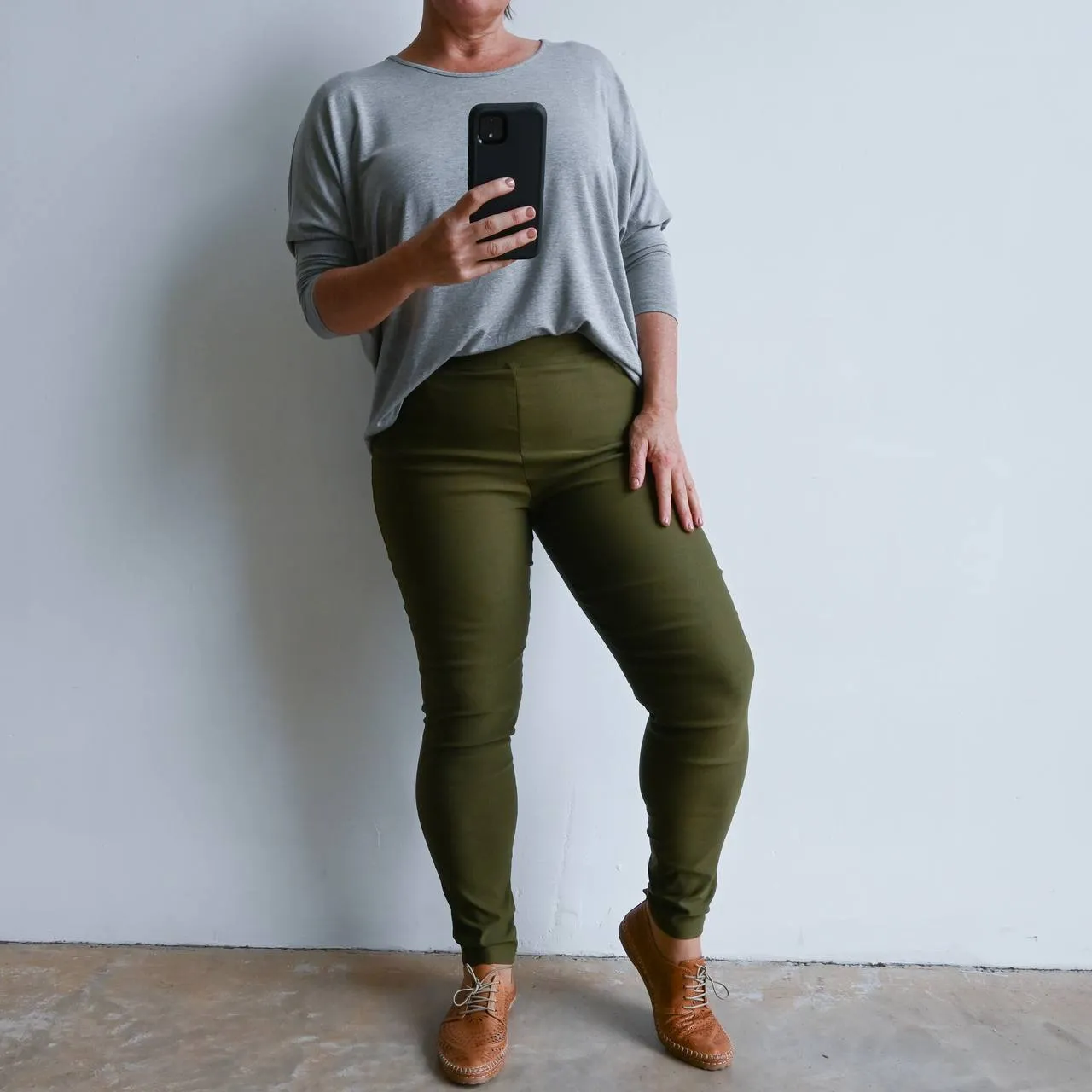 Long Capri Pants - Double Stretch