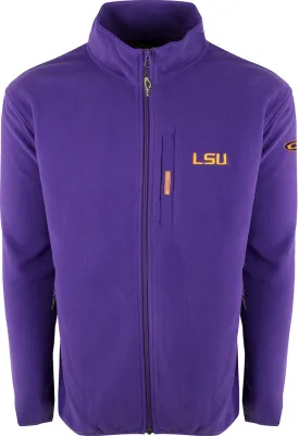 LSU Full Zip Camp Fleece