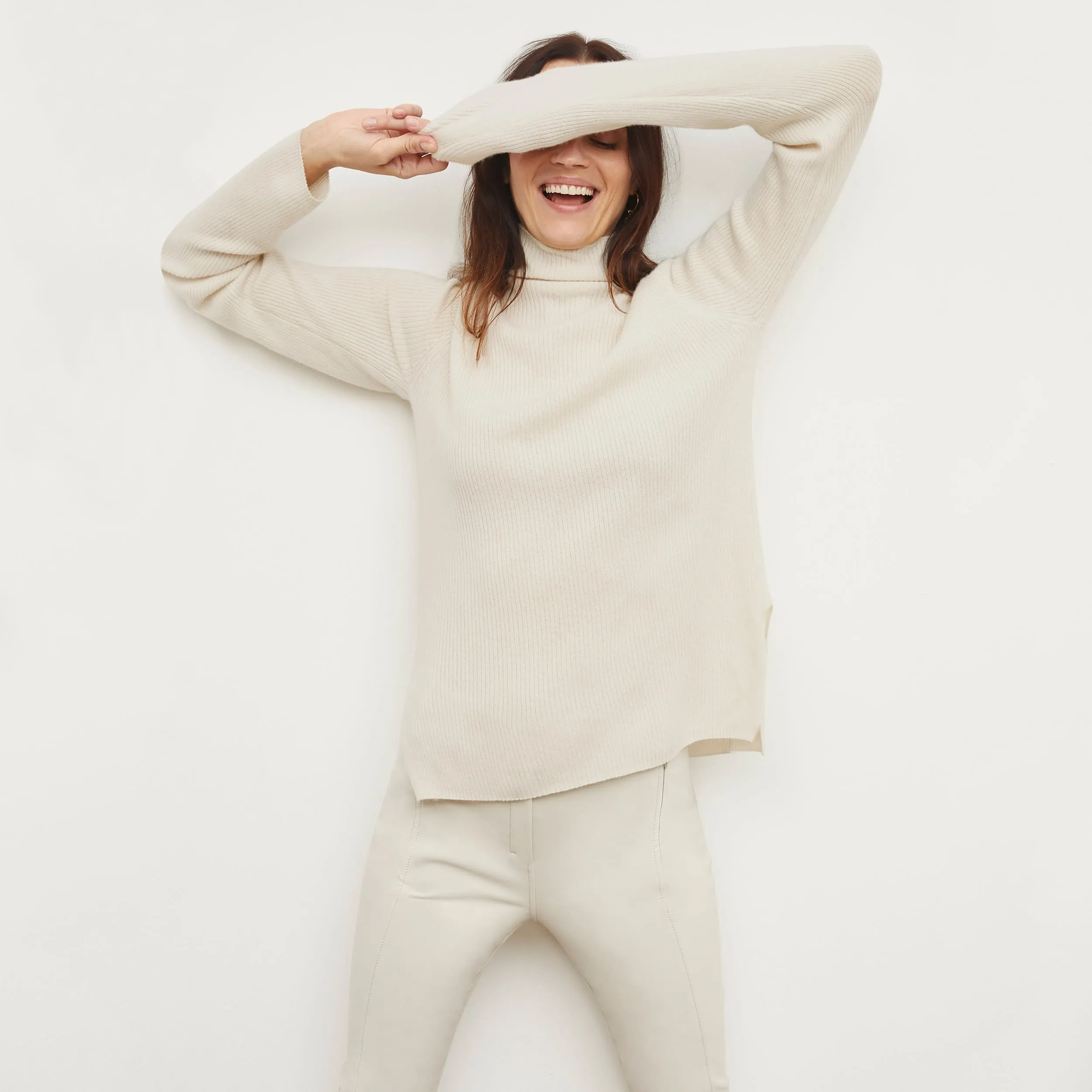 McKenzie Sweater - Cashmere :: Light Cream