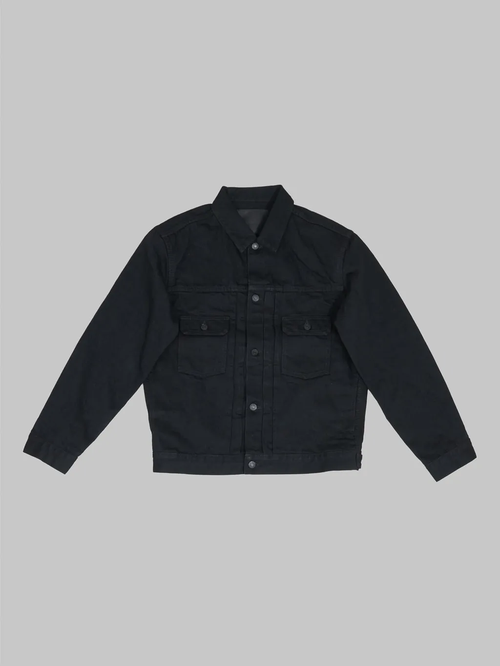 Momotaro MXGJ1108 15.7oz Black x Black Type II Jacket