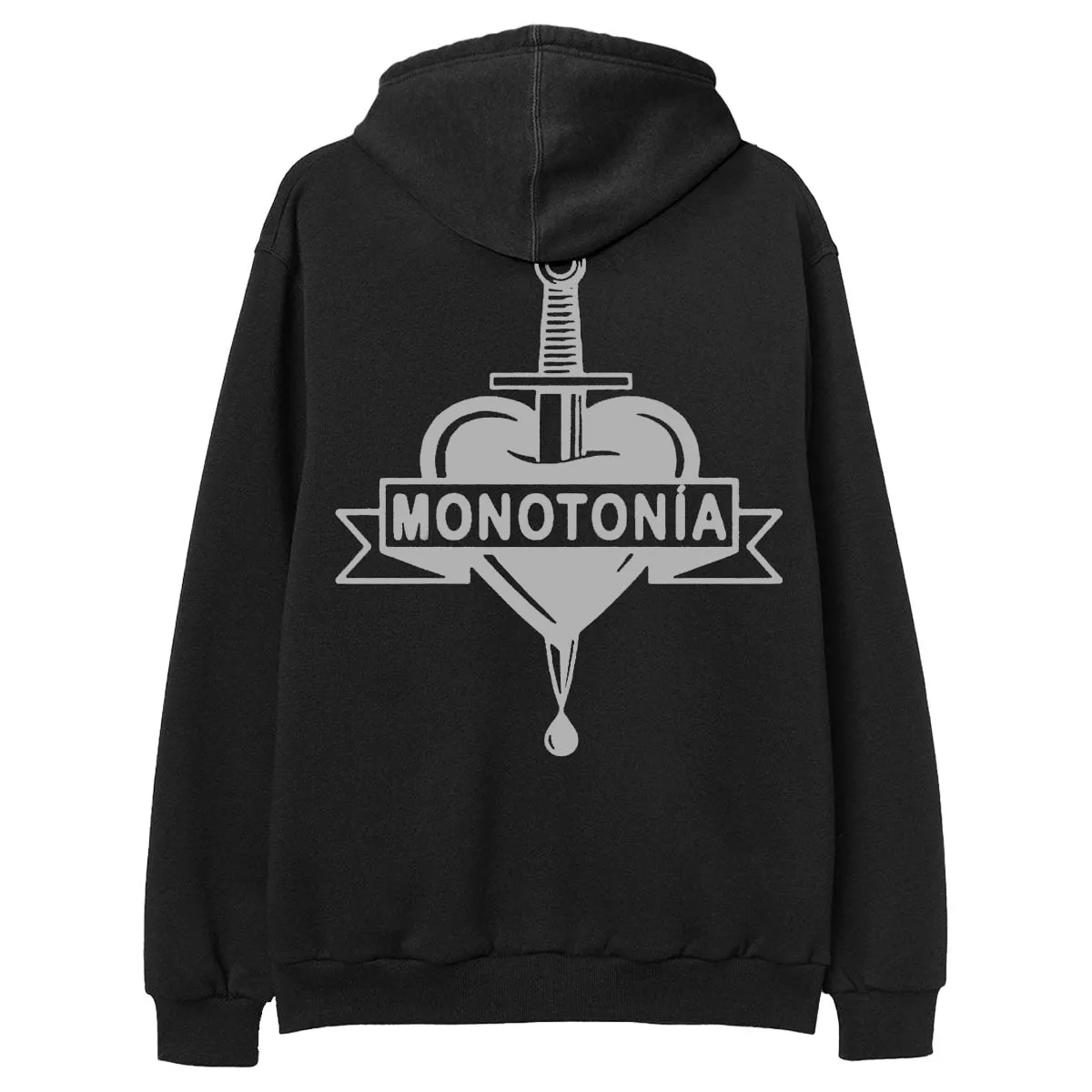 Monotonía Hoodie - Black