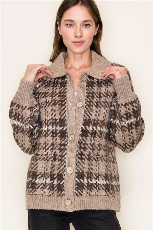 Morgan Printed Sweater Jackets - 2 Colors!