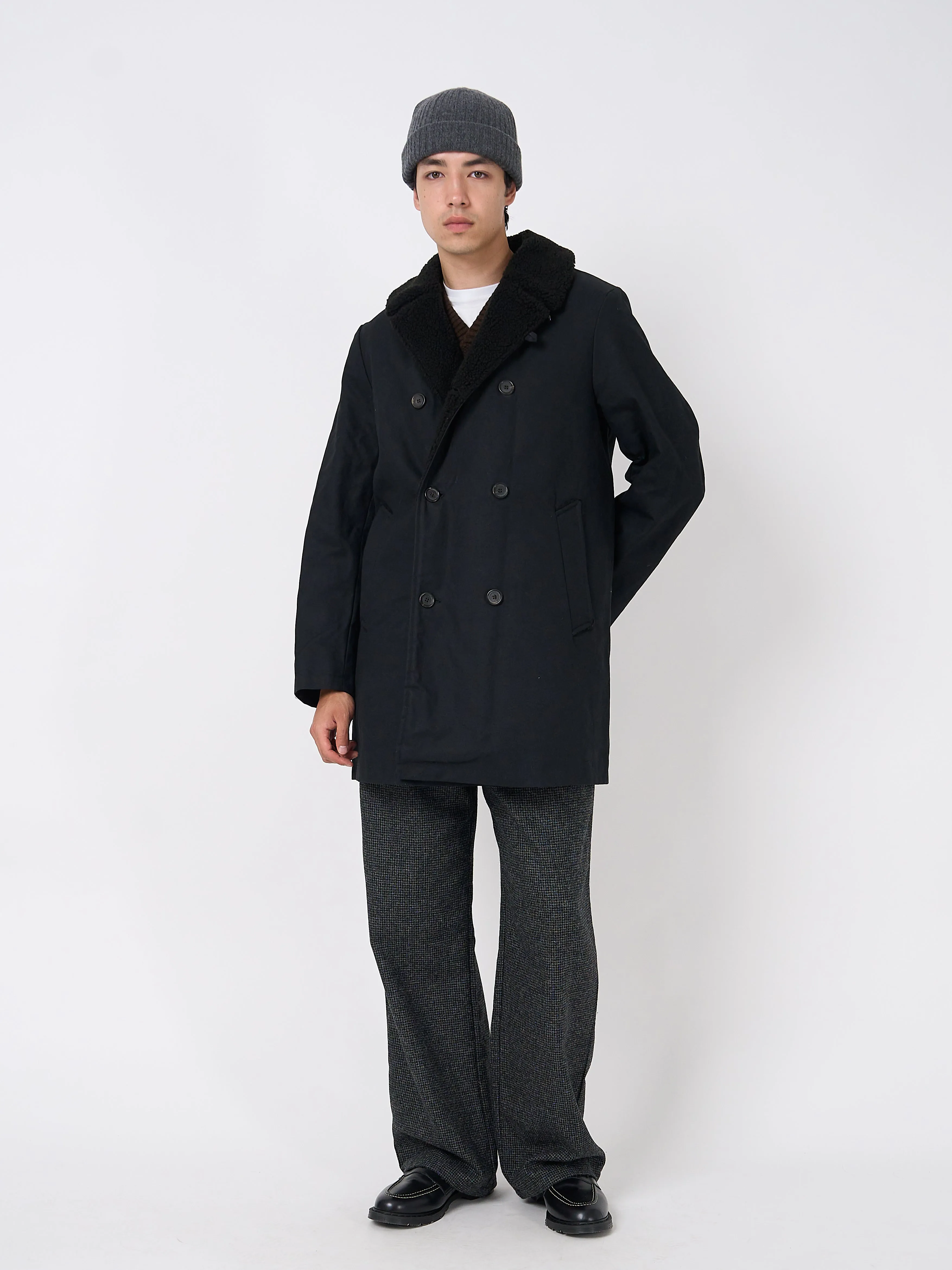 Newington Coat Barwell Canvas Black