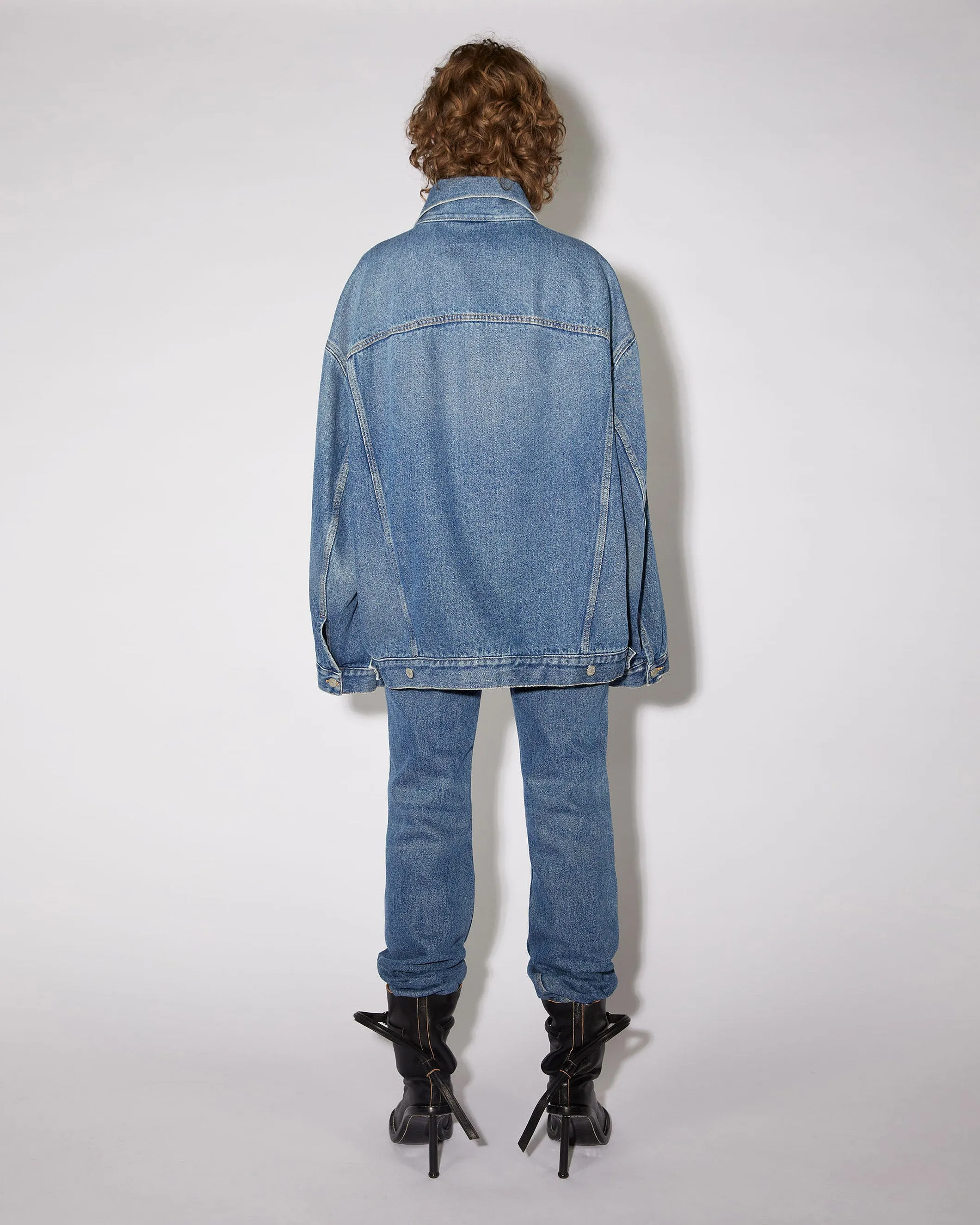 Oversized Vintage Denim Jacket