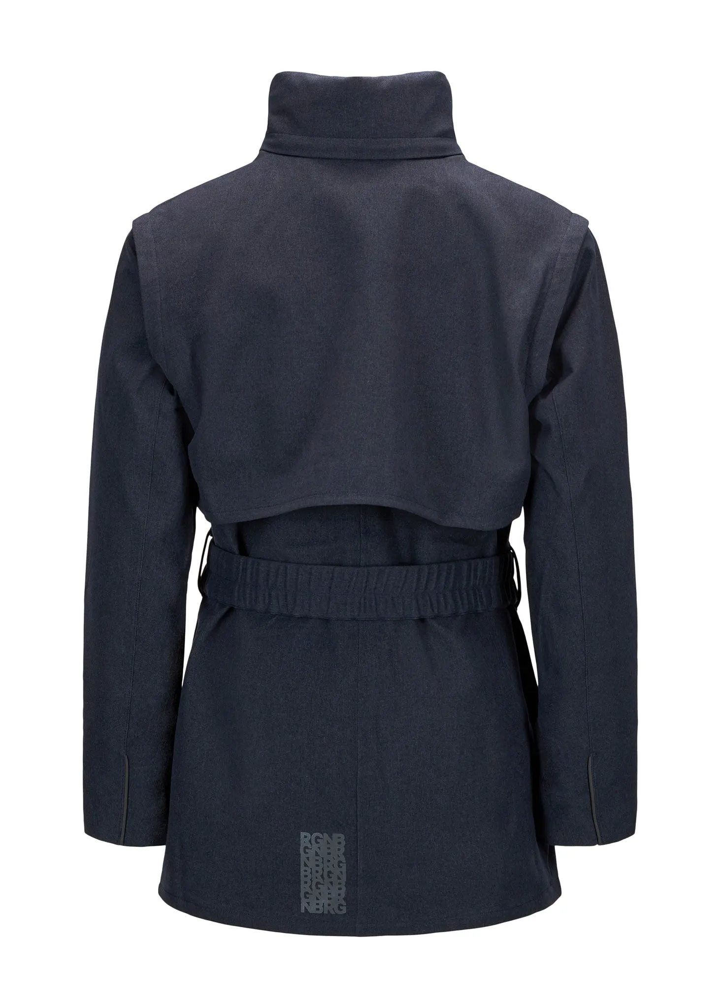 Overskyet Padded Coat - Dark Navy