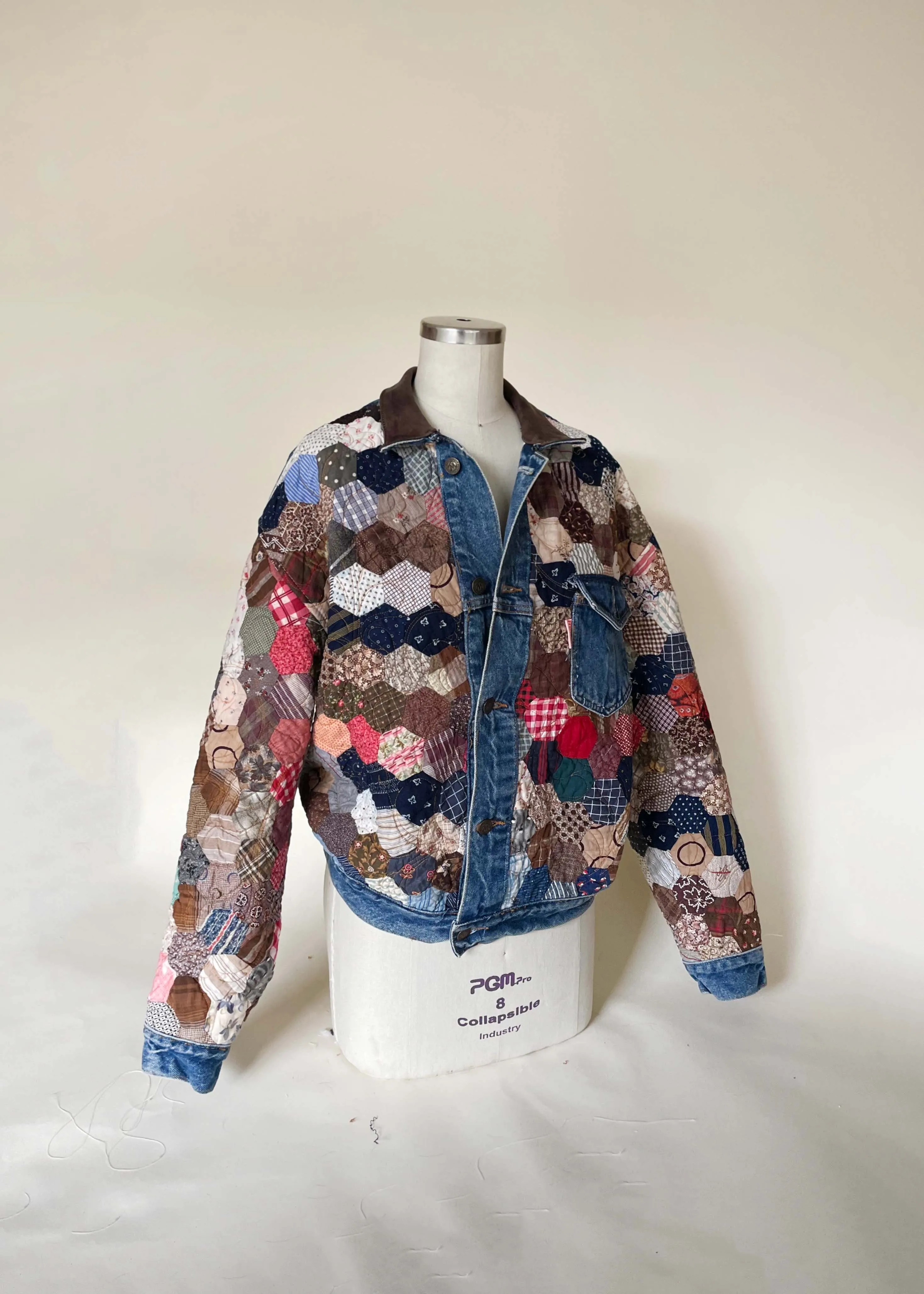 Patchwork Denim Jacket