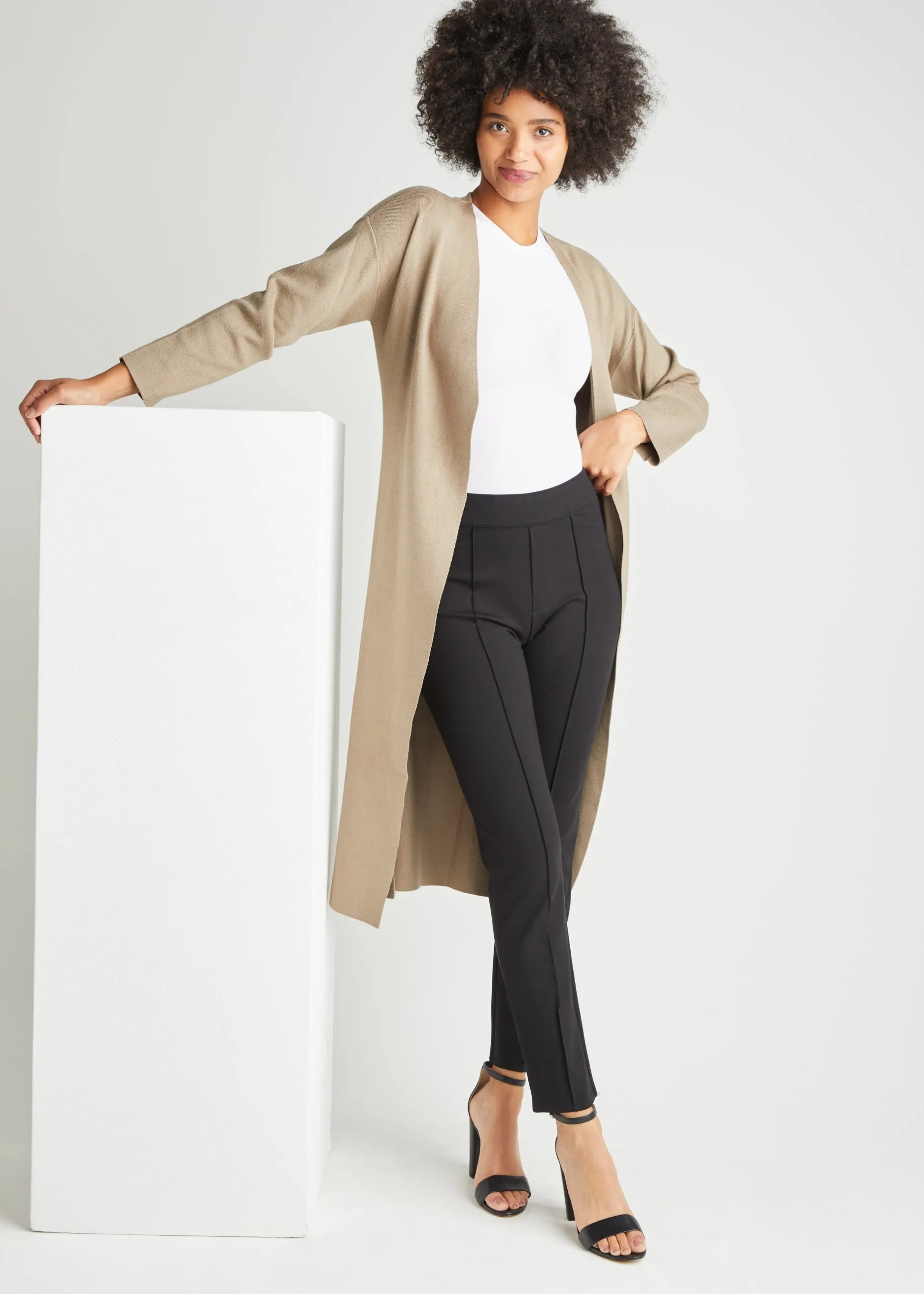 Ponte Slim Straight Leg Pant