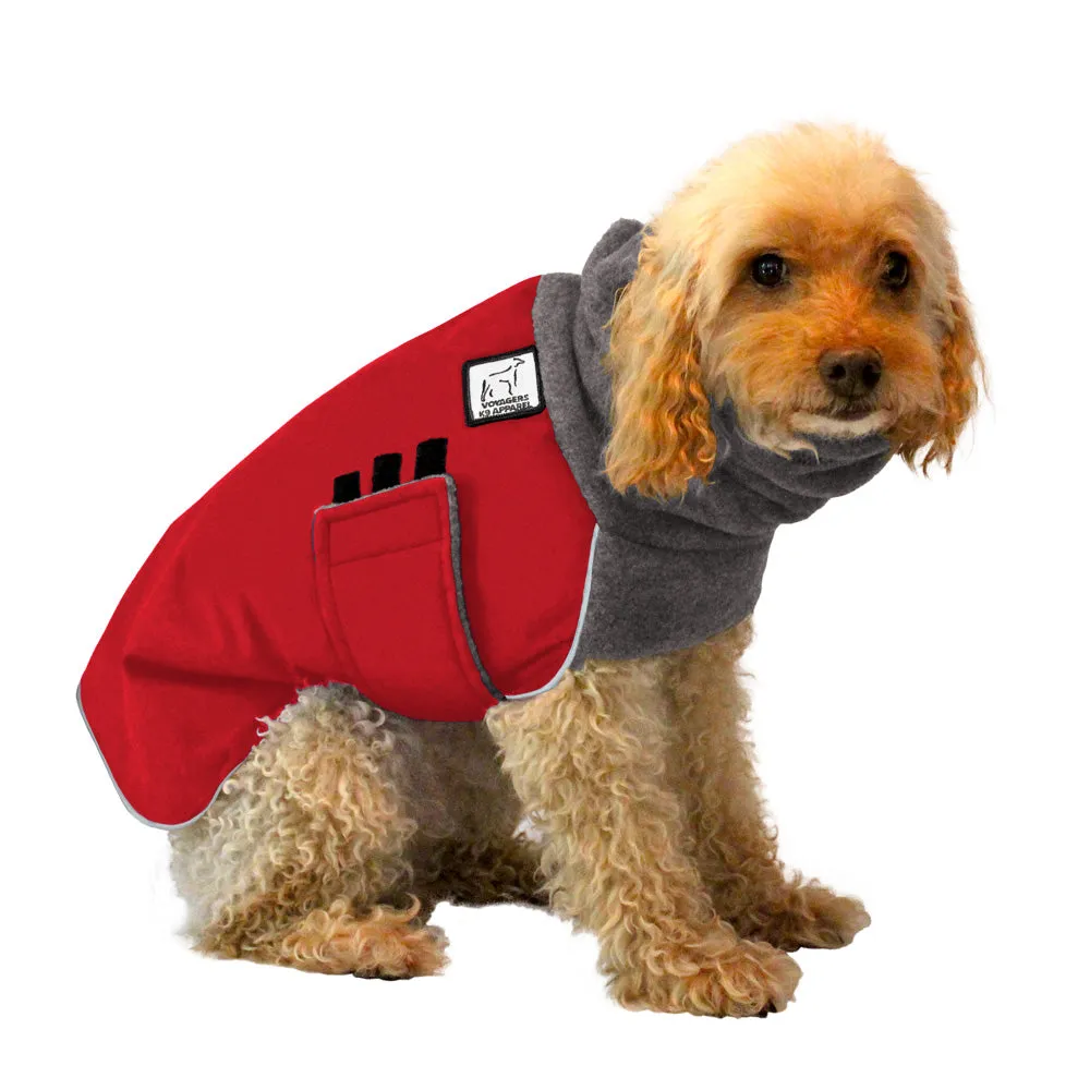 ReCoat ♻️ Miniature Poodle Winter Coat with Harness Opening