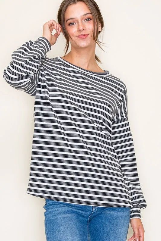 Relaxed & Comfy Striped Top