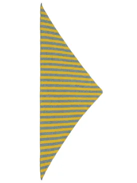 Striped Triangle Neckerchief Jungle & Turmeric Sample Sale