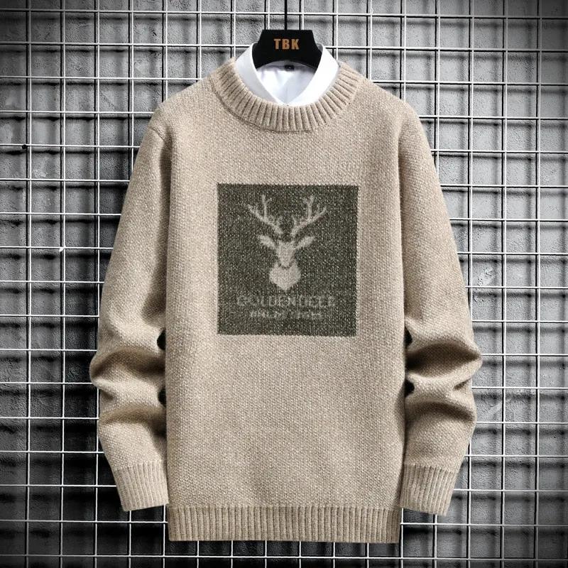 Super Soft Deer Knitted Sweater