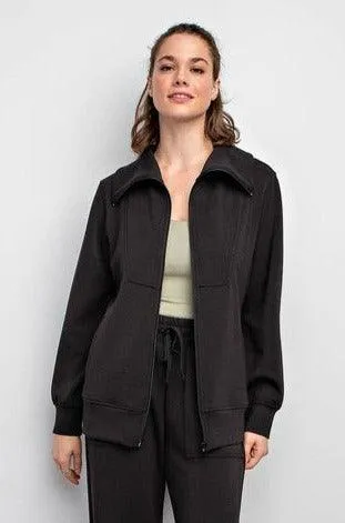 TRAVEL DAY ZIP UP JACKET (S-3X AVAILABLE)