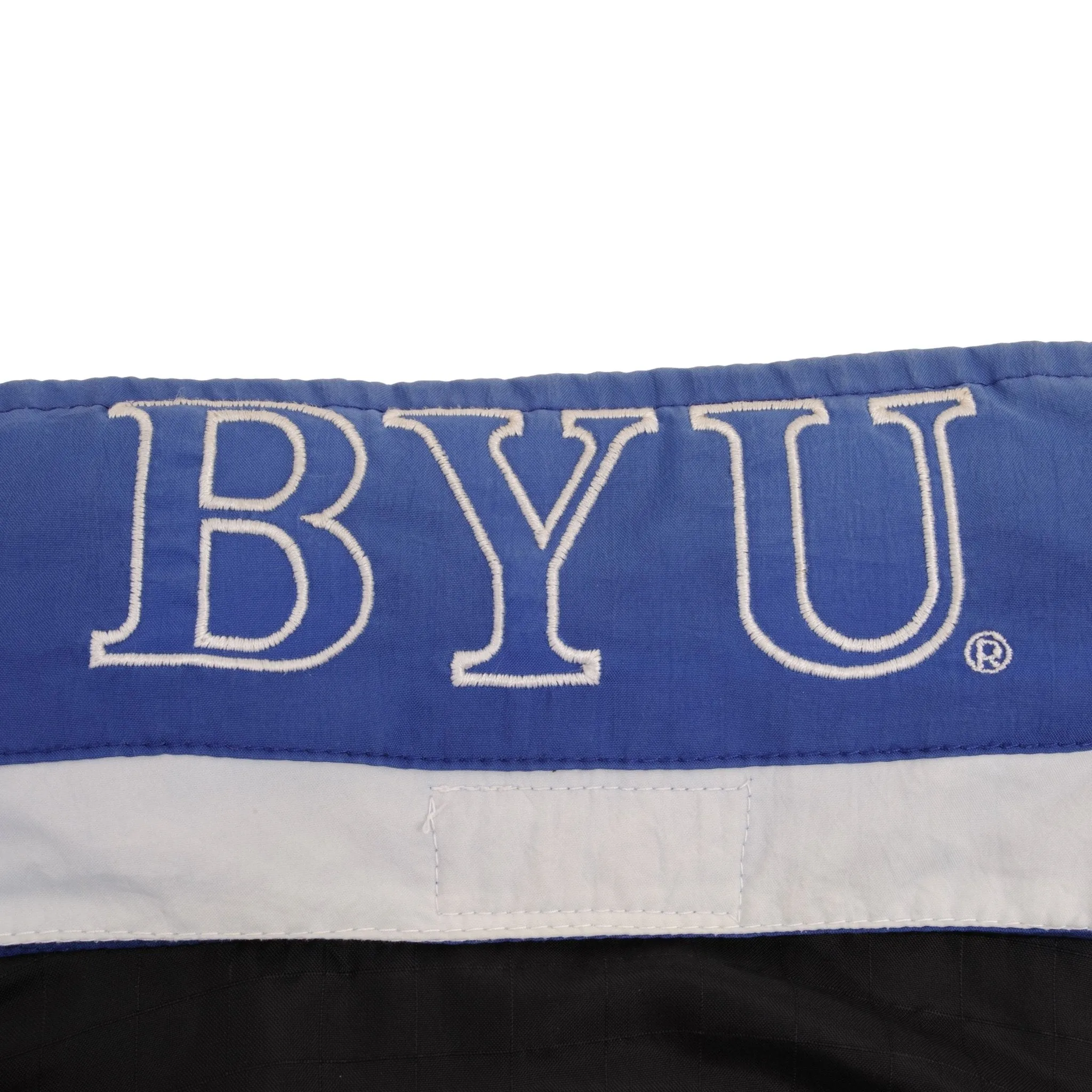 VINTAGE BYU BRIGHAM YOUNG STARTER WINDBREAKER JACKET 1990S SIZE XL