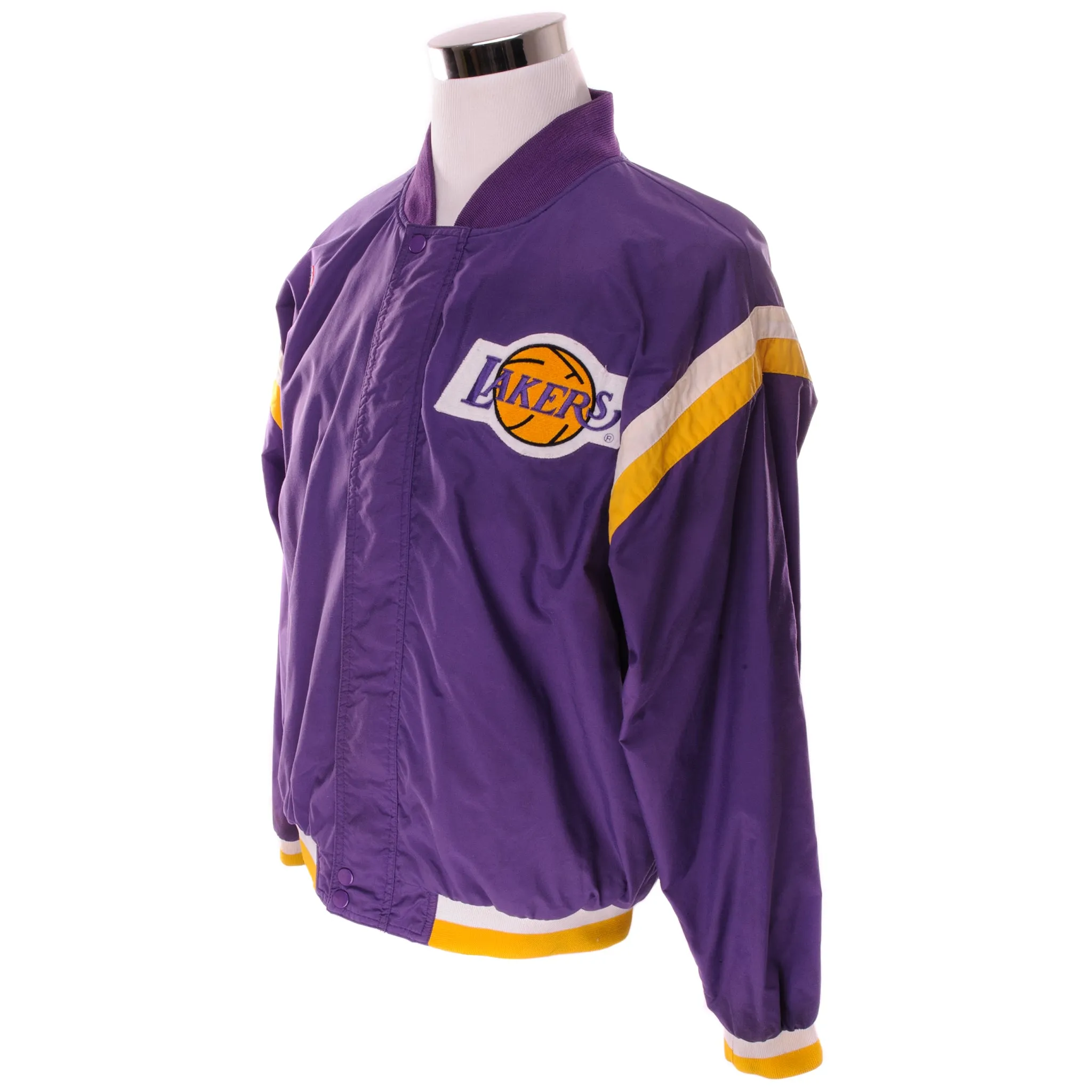 VINTAGE CHAMPION NBA LOS ANGELES LAKERS JACKET 1990-2000s SIZE LARGE