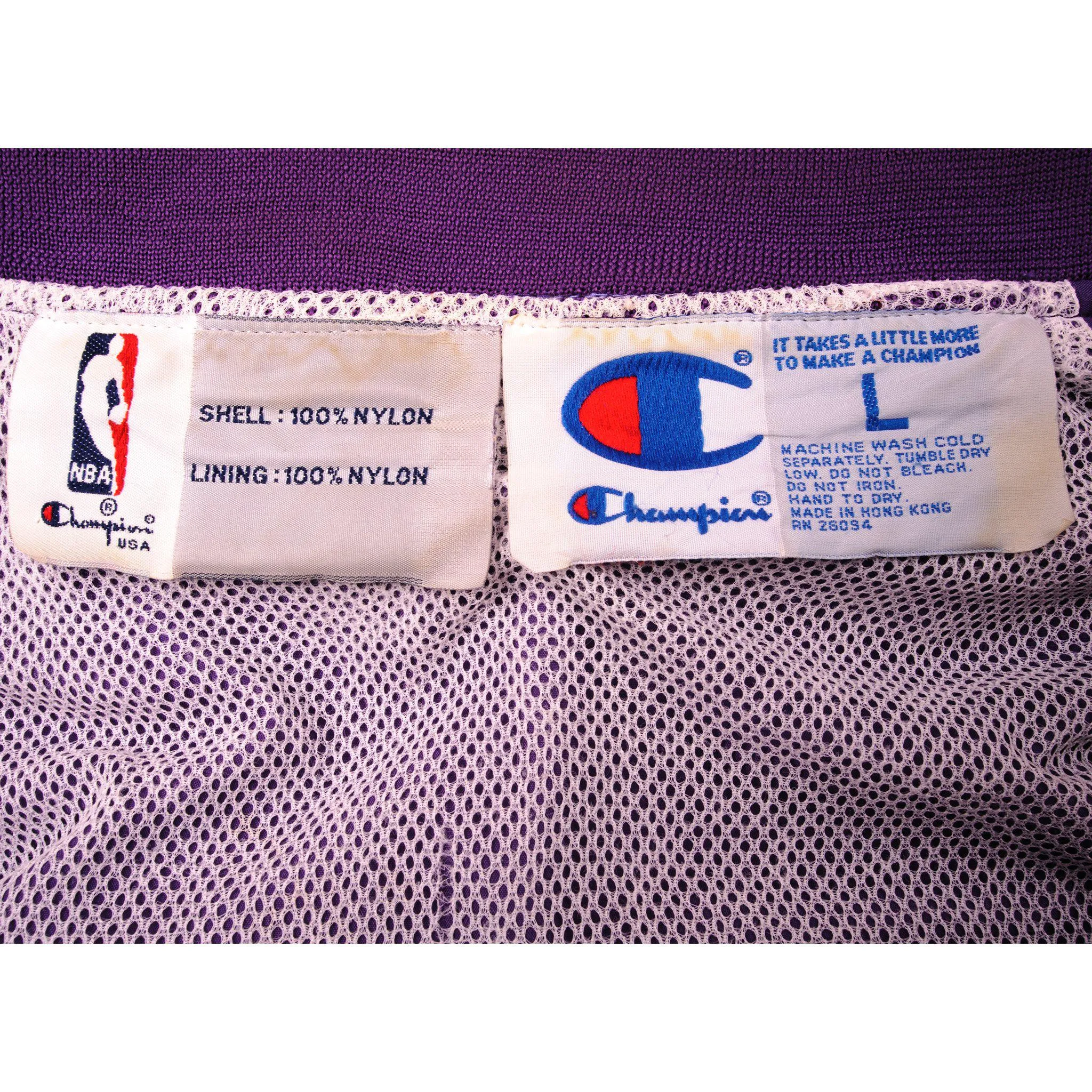 VINTAGE CHAMPION NBA LOS ANGELES LAKERS JACKET 1990-2000s SIZE LARGE