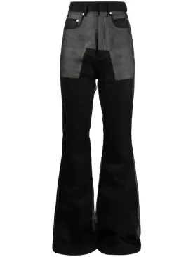 Women’s Bootcut High-Waisted Light Weight Bicolor Slim Fit Pants