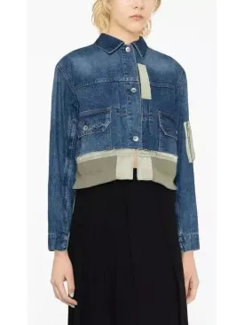 Women’s Denim Blouson Jacket