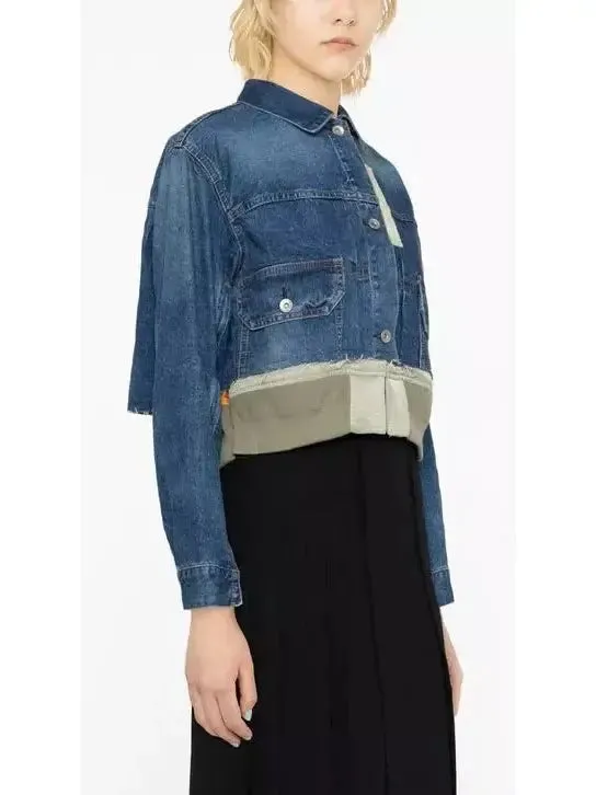 Women’s Denim Blouson Jacket