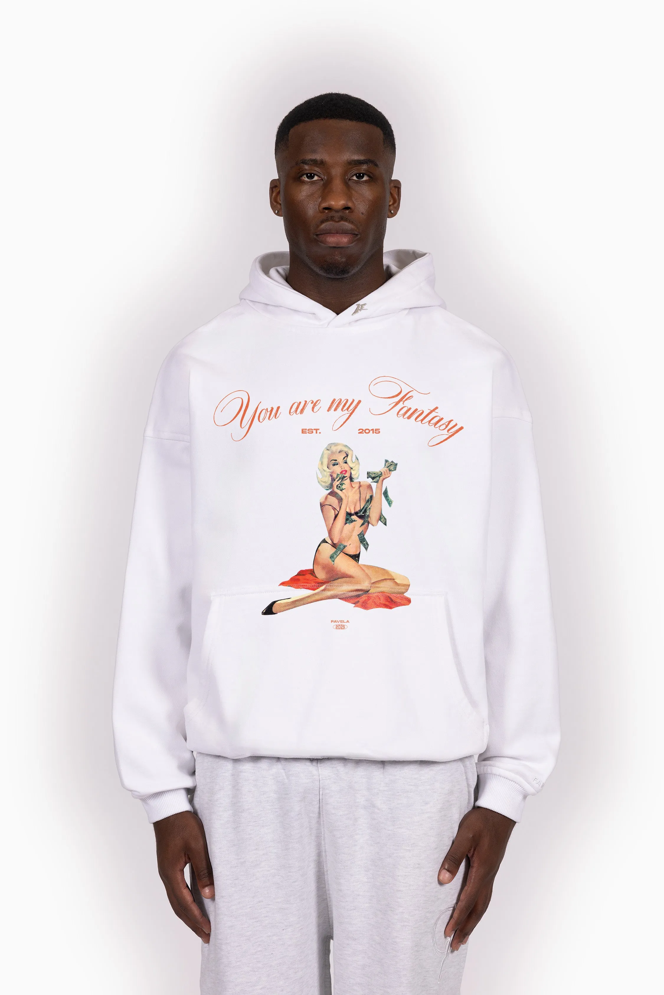 YOU ARE MY FANTASY WHITE HOODIE